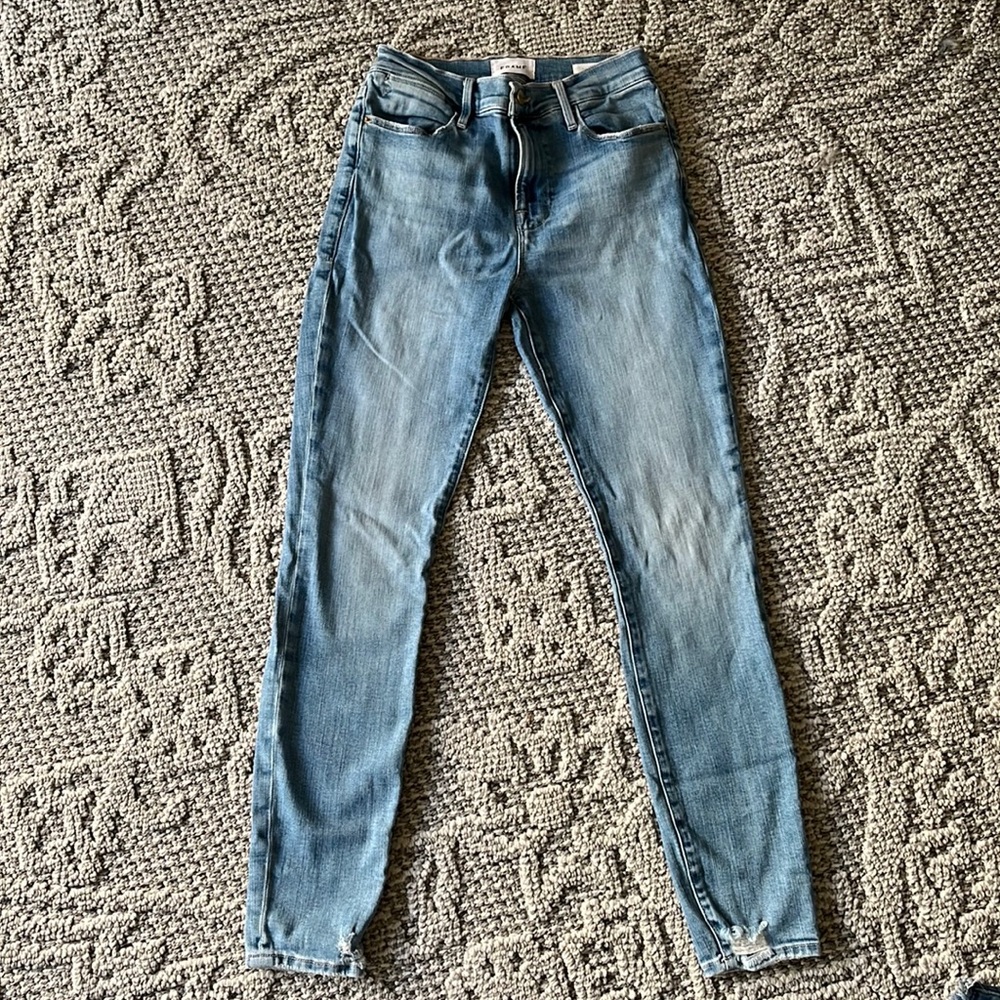 Frame Le High skinny jeans